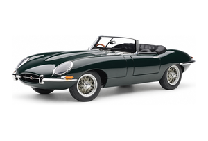 JAGUAR E-TYPE ROADSTER SERIES I 3.8 RHD / ЯГУАР Е-ТАЙП РОДСТЕР СЕРИЯ 3 8 РХД ЗЕЛЕНЫЙ