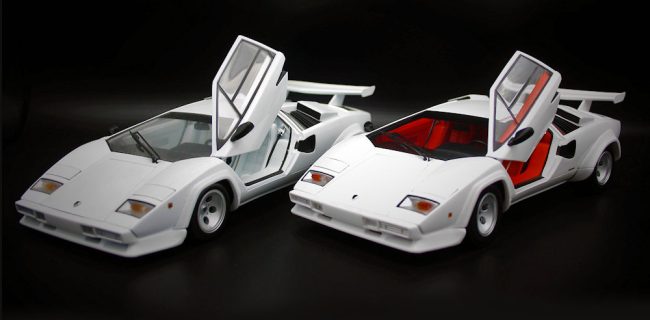 ОБЗОР: Kyosho Lamborghini Countach LP500 S (старый против нового)