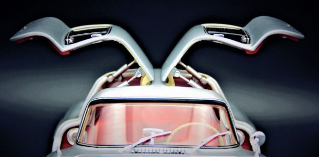 ОБЗОР: Schuco Mercedes-Benz 300SL «Крыло чайки» (W198)