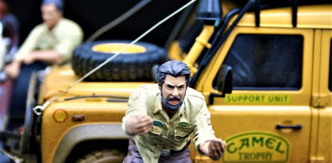ФОТОГАЛЕРЕЯ: Экипаж американской диорамы Camel Trophy