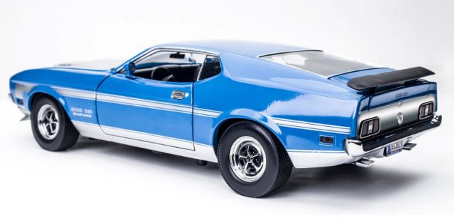 Sun Star Ford Mustang BOSS 351 — синий граббер