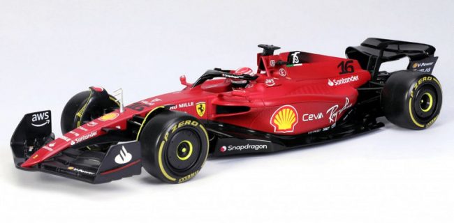 Bburago Новый F1-75 Scuderia Ferrari 2022