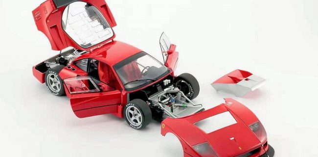 ПЕРВЫЙ ВЗГЛЯД: Kyosho 1:12 Diecast Ferrari F40 LM