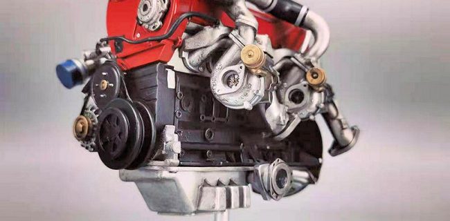 Модель CM 1:6 Двигатель Nissan RB26DETT