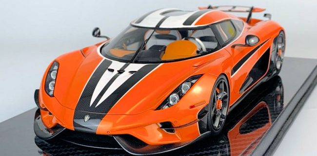 Fronti-Art Koenigsegg Regera - сладкий мандарин