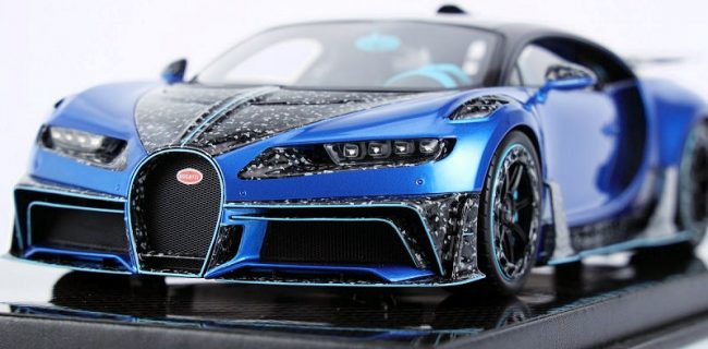 VMB моделирует новый Mansory Chiron — синий