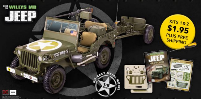 Постройте Willys MP Jeep: настоящий кусочек военной истории!