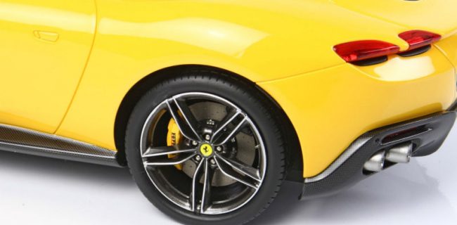 BBR New Ferrari Roma - желтый модена