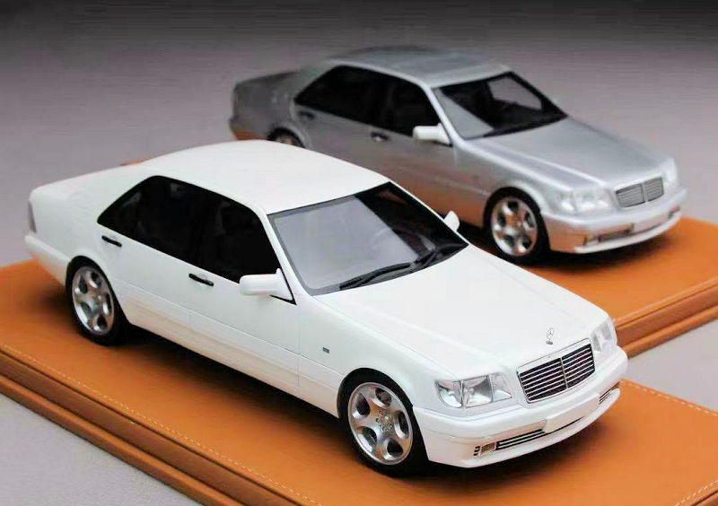 VEHICLE ART Mercedes-Benz W140 S-Class Brabus: новые фотографии модели 1:18