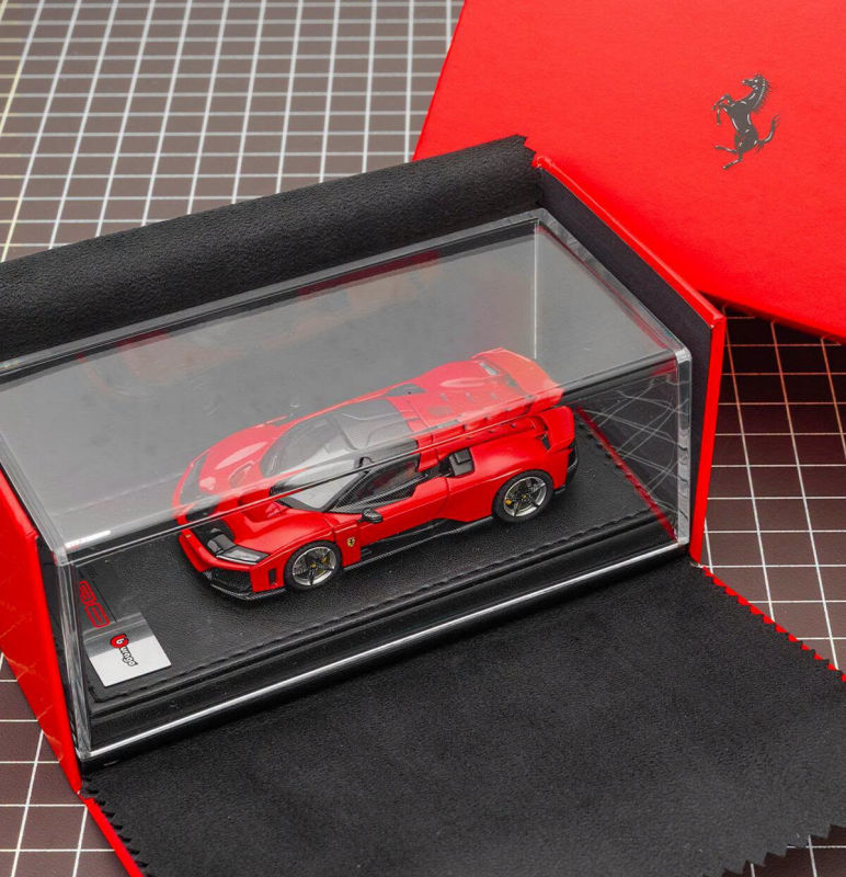 BBURAGO показала Ferrari F80 новой серии в масштабе 1:64