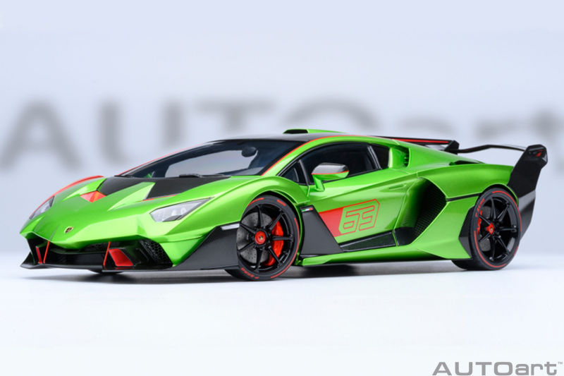 Новый цвет Lamborghini SC18 Alston от AUTOART — Verde Selvans, 1:18