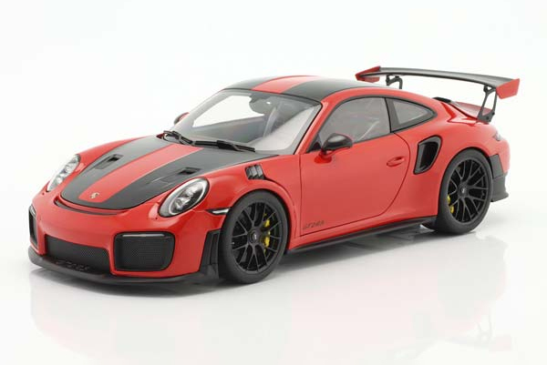 PORSCHE 911 (991 II) GT2 RS WEISSACH PACKAGE 2017 RED BLACK