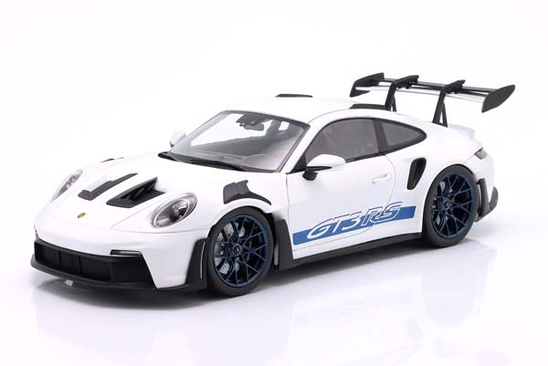 PORSCHE 911 (992) GT3 RS 2024 WHITE BLUE