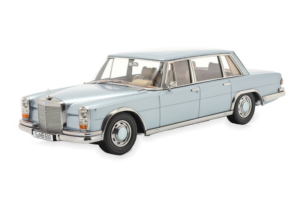 MERCEDES 600 SWB W100 1963 LIGHT BLUE METALLIC