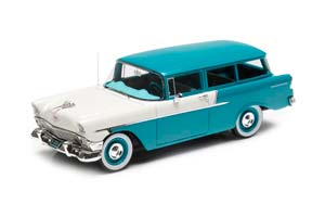 CHEVROLET 150 HANDYMAN WAGON 1956 BLUE/WHITE