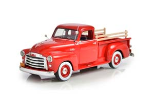 GMC SERIES 100 5-WINDOW PICKUP 1951 RED