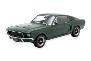 FORD MUSTANG GT FASTBACK BULLITT MOVIE EDITION 1968 MATT-DARK GREEN