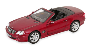 MERCEDES SL 500 R230 2003 REDMETALLIC