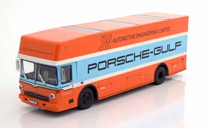 MERCEDES O317 PORSCHE RACE TRANSPORTER 1968 GULF