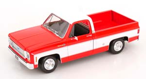 CHEVROLET C10 CHEYENNE SUPER 1974 RED WHITE