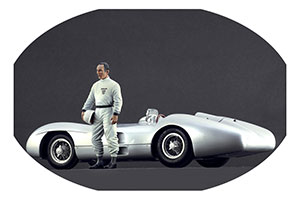 ФИГУРКА КОЛЛЕКЦИОННАЯ STIRLING MOSS HIGH END FIGURINES FOR 1:18 MODELS NEW 2019 | ФИГУРКА 1:18 СТИРЛИНГ МОСС
