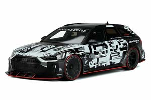 AUDI RS6 (С8) AVANT BODYKIT 2022 WHITE/BLACK / АУДИ РС6 АВАНТ БОДИКИТ