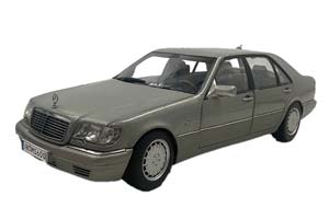 MERCEDES W140 S-CLASS S600 1994-98 SILVER / МЕРСЕДЕС С600 СЕРЕБРИСТЫЙ