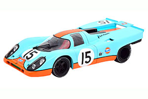 PORSCHE 917K #15 1000KM ZELTWEG 1971 GULF BELL/SIFFERT