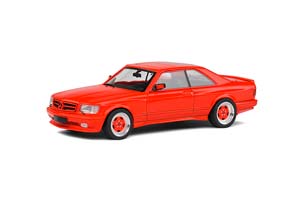 MERCEDES W126 S-CLASS COUPE 560 SEC C126 AMG WIDEBODY RED / МЕРСЕДЕС КУПЕ ВАЙДБОДИ КРАСНЫЙ