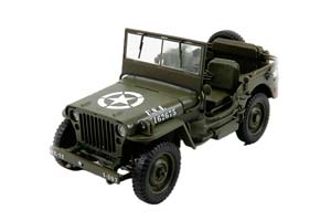 JEEP WILLYS 4X4 U.S.ARMY 1945 MATT OLIVE