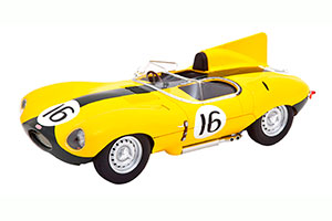 JAGUAR D-TYPE SHORT NOSE NO.16 (24H LE MANS FRERE/ROUSSELLE) 1957 / ЯГУАР Д-ТАЙП (ГОНКА 24 ЧАСА ЛЕМАНА)