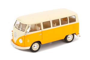 VW VOLKSWAGEN T1 MINIBUS (1963), WHITE OCHRE