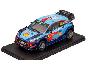 HYUNDAI I20 WRC #16 "HYUNDAI SHELL MOBIS WRT" SORDO/DEL BARRIO 4 МЕСТО RALLY PORTUGAL 2018