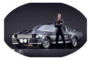 ФИГУРКА КОЛЛЕКЦИОННАЯ NICOLAS CAGE РУЧНАЯ РАБОТА В МАСШТАБЕ 1:18 НИКОЛАС КЕЙДЖ (ИЗ КИНОФИЛЬМА УГНАТЬ ЗА 60 СЕКУНД)