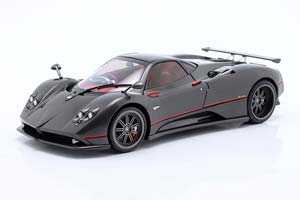 PAGANI ZONDA F 2015 GLOSS CARBON BLACK W/RED STRIPE / ПАГАНИ ЗОНДА КАРБОН ЧЕРНЫЙ