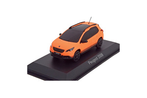 PEUGEOT 2008 SALON DE GENEVE 2013 ОРАНЖЕВЫЙ МАТОВЫЙ