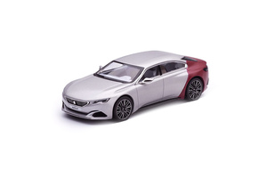 PEUGEOT EXALT CONCEPT CAR SALON DE PEKIN 2014 СЕРЕБРИСТЫЙ