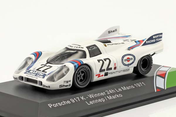 PORSCHE 917 K WINNER 24H LE MANS 1971 MARTINI LENNEP/MARKO