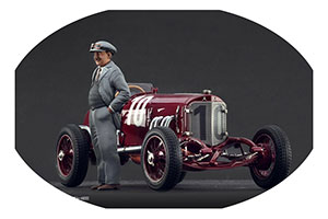 ФИГУРКА КОЛЛЕКЦИОННАЯ FERDINAND PORSCHE IN HAT РУЧНАЯ РАБОТА В МАСШТАБЕ 1:18 ФЕРДИНАНД ПОРШ В ШЛЯПЕ