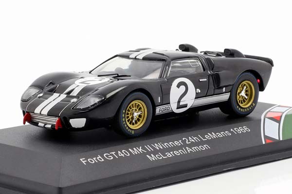 FORD GT40 MK 2 WINNER 24H LE MANS 1966 MCLAREN/AMON FROM THE MOVIE LE MANS 66