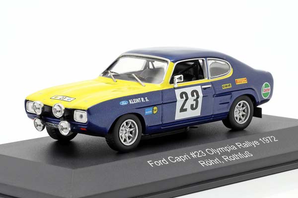 FORD CAPRI #23 OLYMPIA RALLY 1972 ROHRL/ROTHFUß