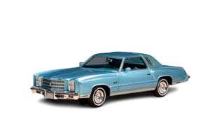 CHEVROLET MONTE CARLO 1976 LIGHT BLUE METALLIC