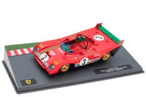 FERRARI 312 P #3 MERZARIO/REDMAN WINNER 1000 KM SPA 1972