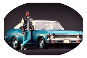 ФИГУРКА КОЛЛЕКЦИОННАЯ BEVERLY HILLS COP EDDIE MURPHY РУЧНАЯ РАБОТА В МАСШТАБЕ 1:18 ЭДДИ МЕРФИ (ИЗ КИНОФИЛЬМА ПОЛИЦЕЙСКИЙ ИЗ БЕВИРЛИ ХИЛЛС)