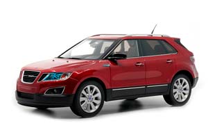 SAAB 9-4X 2010 DARK RED / СААБ ТЕМНО-КРАСНЫЙ