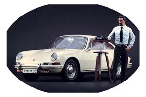 ФИГУРКА КОЛЛЕКЦИОННАЯ FERDINAND BUTZI ALEXANDER PORSCHE РУЧНАЯ РАБОТА В МАСШТАБЕ 1:18 ФЕРДИНАНД БУЦИ АЛЕКСАНДР ПОРШЕ