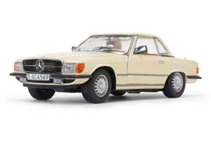 MERCEDES 350 SL R107 HARDTOP 1977 CRÈME / МЕРСЕДЕС РОДСТЕР КРЕМОВЫЙ