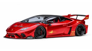 LAMBORGHINI HURACAN GT LB SILHOUETTE WORKS 2019 RED METALLIC/BLACK