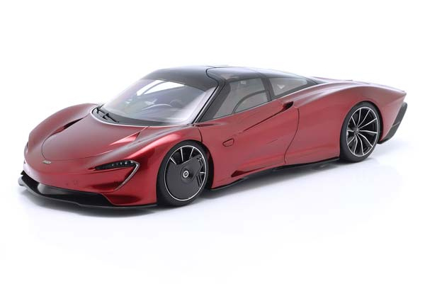 MCLAREN SPEEDTAIL 2023 DARK RED / МАКЛАРЕН СПИДТЕЙЛ КРАСНЫЙ