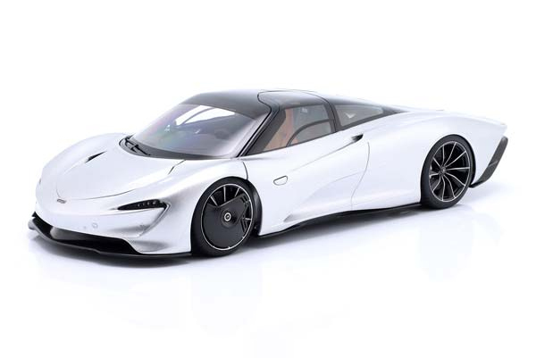 MCLAREN SPEEDTAIL 2023 SILVER / МАКЛАРЕН СПИДТЕЙЛ СЕРЕБРИСТЫЙ